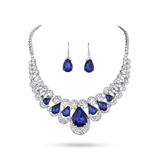 Maevina Zafiros Set de Joyería | Oro