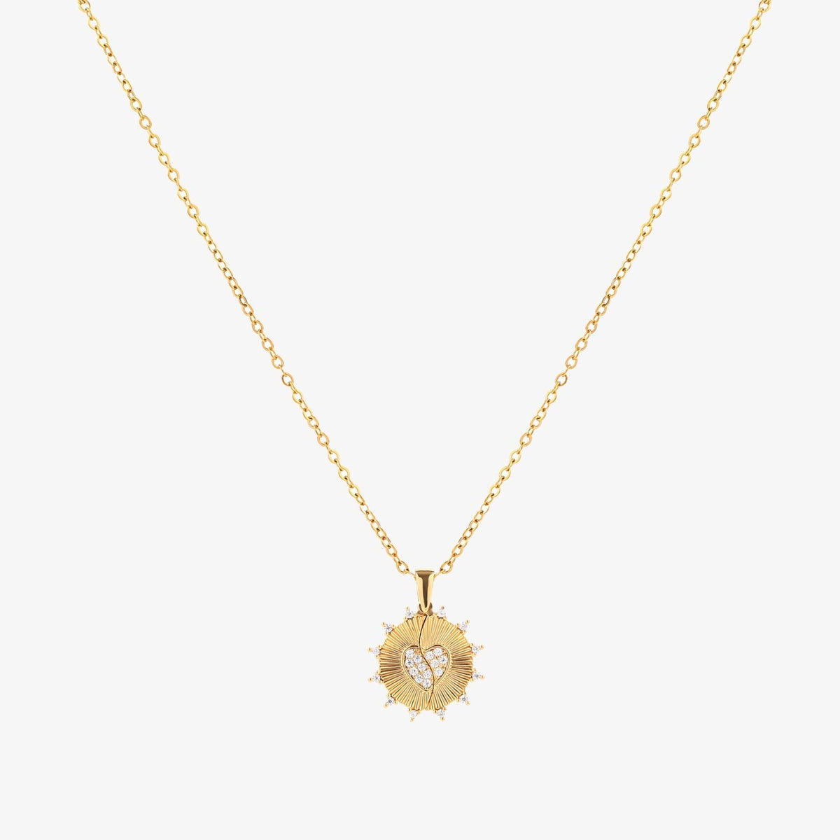 Collar Amor Rayo de Sol | Oro